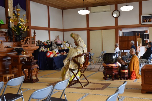 10月20日人形供養祭開催